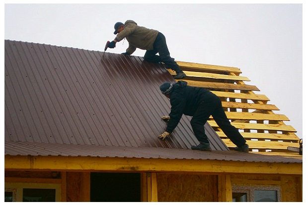Монтаж профнастила на крышу - инструкция по подготовке, укладке, устройству
